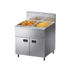 Direct sales from the source factory of commercial gas single-cylinder 3-tube and 5-tube fryers, fully automatic constant-temperature stainless steel deep fryers Item Picture